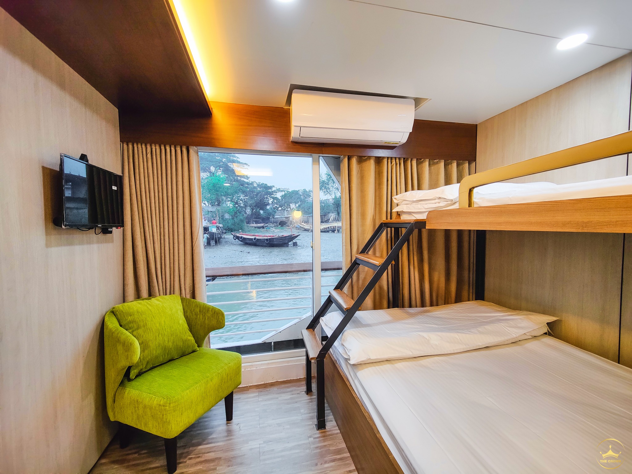 Luxury Cruise Ship in Sundarban